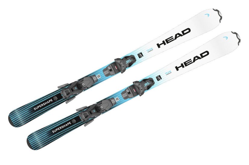 DETSKÉ LYŽE HEAD SUPERSHAPE TEAM EASY JRS 2025 + JRS 4.5 / 7.5 GW