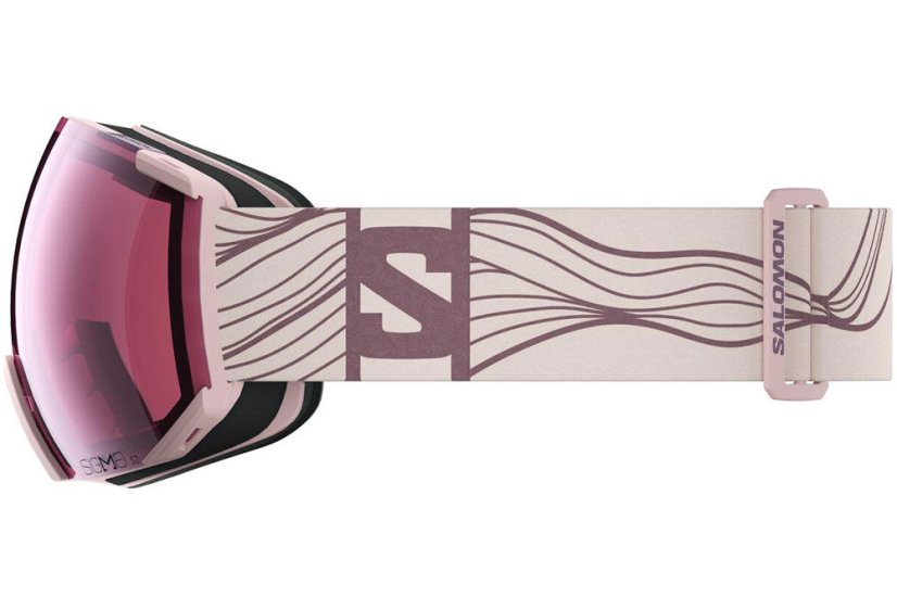 DÁMSKE LYŽIARSKE OKULIARE SALOMON RADIUM Sigma Heavenly Pink Silver Pink OTG S2 2025