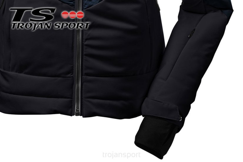 DÁMSKA LYŽIARSKA BUNDA KILLTEC 37577 LIGHT STEEL BLUE 2023