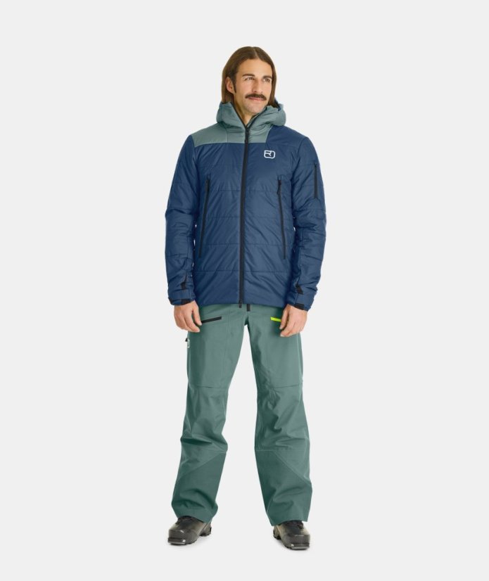 LYŽIARSKA BUNDA ORTOVOX SWISSWOOL ZINAL JACKETC BLACK RAVEN 2025