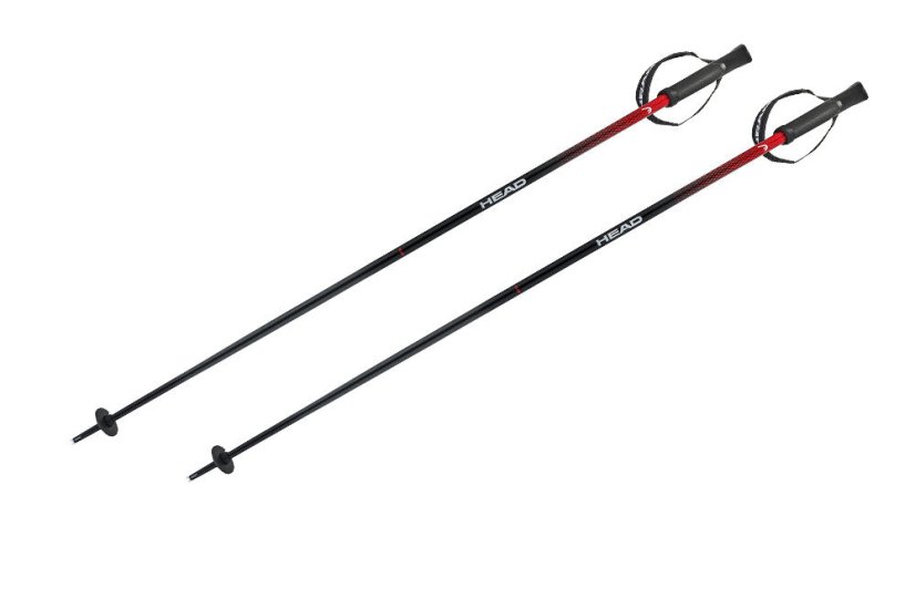 LYŽIARSKE PALICE HEAD FRONTSIDE RED 2025