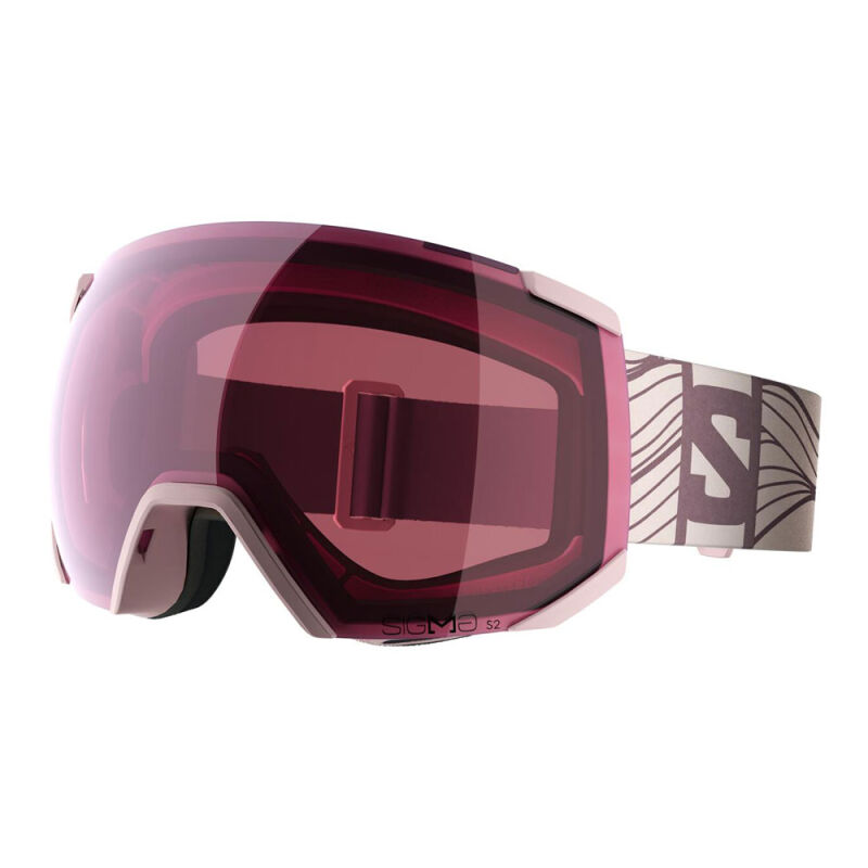 DÁMSKE LYŽIARSKE OKULIARE SALOMON RADIUM Sigma Heavenly Pink Silver Pink OTG S2 2025