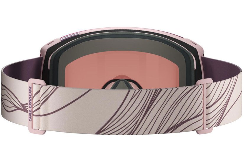 DÁMSKE LYŽIARSKE OKULIARE SALOMON RADIUM Sigma Heavenly Pink Silver Pink OTG S2 2025