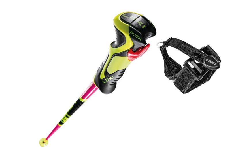 DÁMSKE LYŽIARSKE PALICE LEKI WCR TBS SL 3D PINK 2025