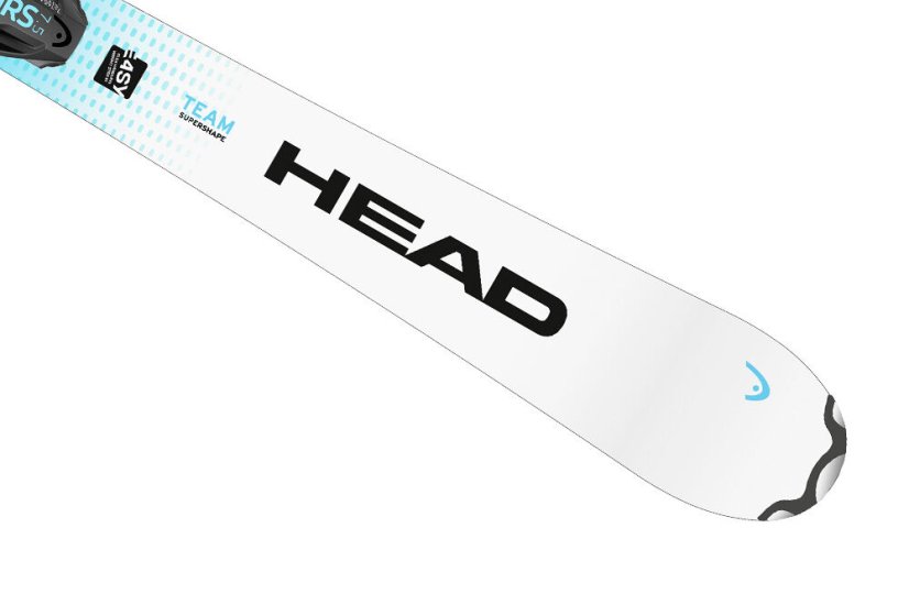 DETSKÉ LYŽE HEAD SUPERSHAPE TEAM EASY JRS 2025 + JRS 4.5 / 7.5 GW
